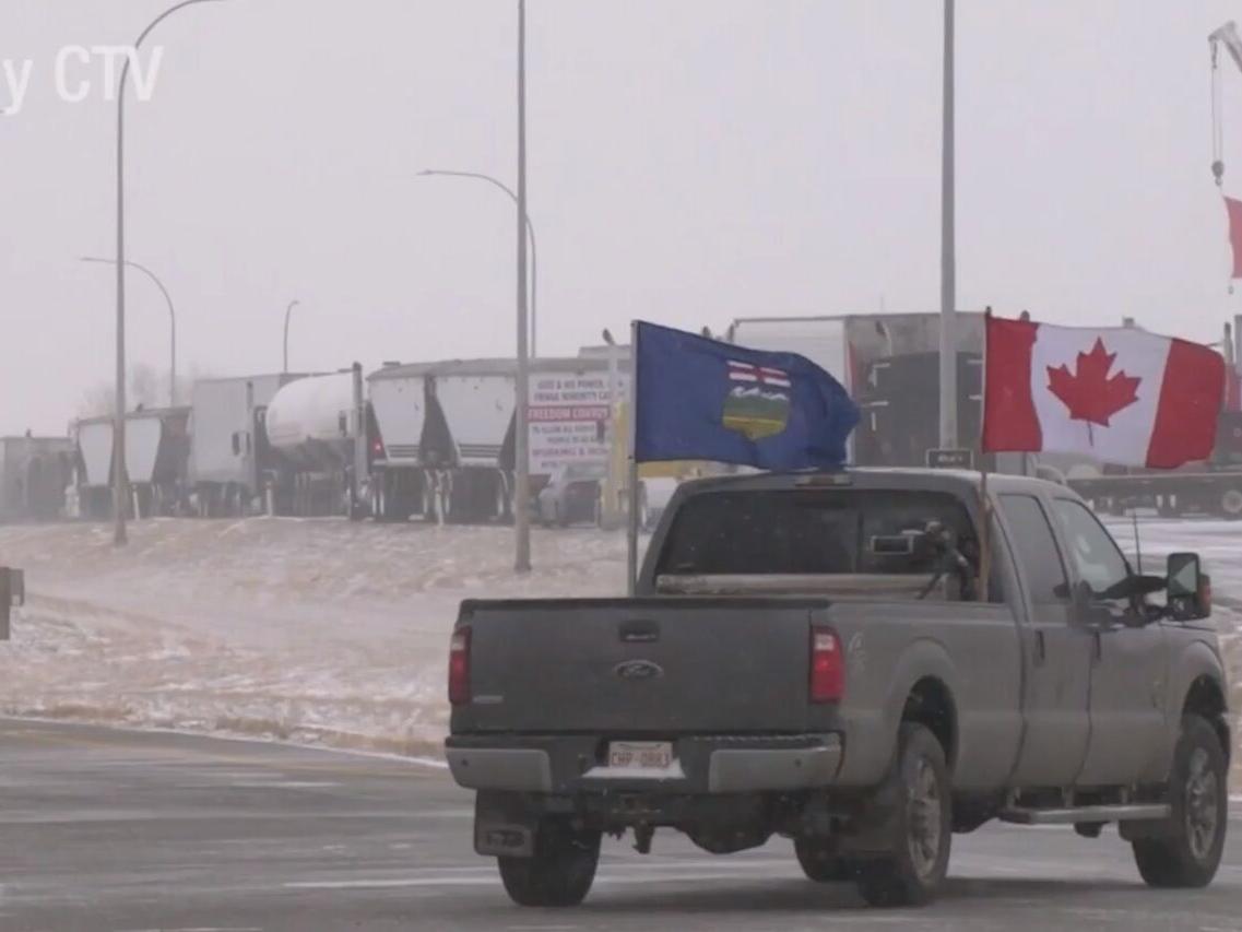 COVID-19 truck blockade in Canada shuts down Ford plant